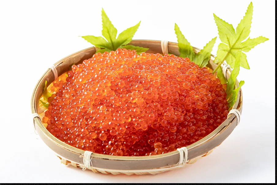 Frozen salmon roe