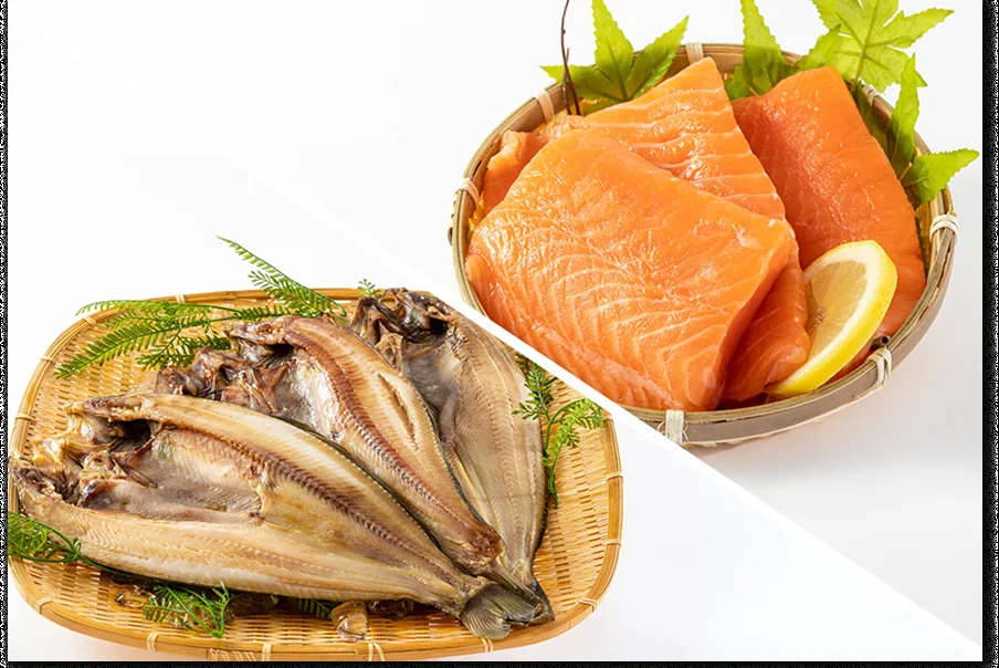 Frozen fish and dried fish