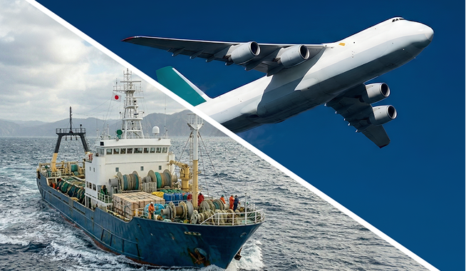 Sea & Air Freight Available